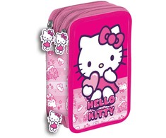 Manenti Hello Kitty triple pencil case