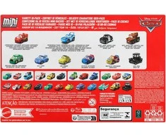 Mattel Disney Pixar Cars blister 10 mini vehicles