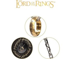 Noble Collection Žiedų valdovas - vienas žiedas iš sterlingo sidabro