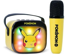 OTL - Belaidis šviečiantis karaoke garsiakalbis su mikrofonu - Pikachu