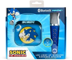 OTL Sonic The Hedgehog LED Karaoke Speaker and Microphone