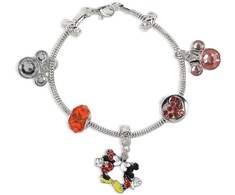 Peers Hardy Disney Mickey charms bracelet