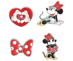 Peers Hardy Disney Minnie 4 pin badge set