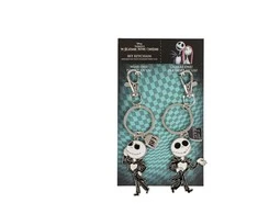 Peers Hardy Disney Nightmare Before Christmas Jack Skellington Set 2 keychains