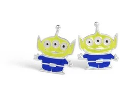 Peers Hardy Disney Pixar Toy Story Alien sterling sidabrinis earrings