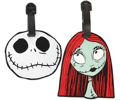 Peers Hardy Disney The Nightmare Before Christmas set of 2 luggage labels