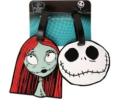 Peers Hardy Disney The Nightmare Before Christmas set of 2 luggage labels