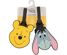 Peers Hardy Disney Winnie the Pooh set of 2 luggage labels