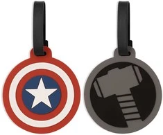 Peers Hardy Marvel Avengers set of 2 luggage labels