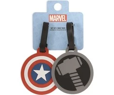 Peers Hardy Marvel Avengers set of 2 luggage labels
