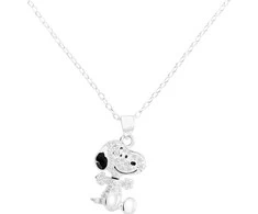Peers Hardy Peanuts Snoopy 3D sterling sidabrinis pakabukas