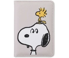 Peers Hardy Peanuts Snoopy passport holder