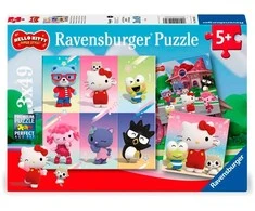 Ravensburger Dėlionė 3x49 vnt. - Hello Kitty