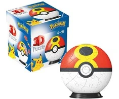 Ravensburger Dėlionė 3D Kula: Pokemon Dusk Ball
