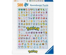 Dėlionė „Ravensburger“ – galvosūkis – „Pokémon“ – pirmasis 151! 500p (12000511)