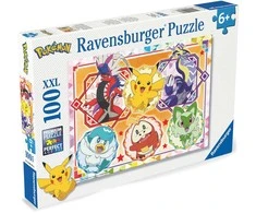 Ravensburger Dėlionė 100 vnt. - Pokemonai
