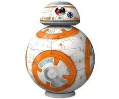 Dėlionė Ravensburger Puzzle 3D Star Wars BB-8