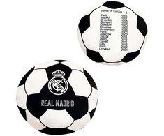Real Madrid European Kings ball cushion