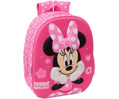 Safta Disney Minnie LED 3D backpack 33cm