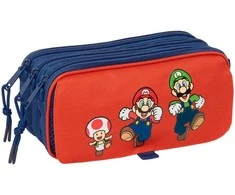 Safta Super Mario Bros Mamma Mia triple pencil case
