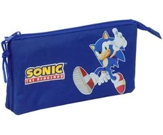 Safta Sonic the Hedgehog triple pencil case