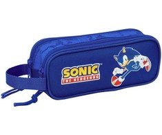 Safta Sonic the Hedgehog double pencil case