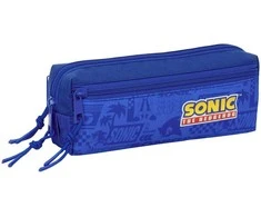 Safta Sonic the Hedgehog triple pencil case