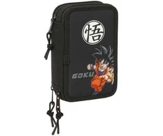 Safta Dragon Ball triple pencil case 37pcs