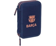Safta F.C. Barcelona 2 Equipment 25/26 double pencil case 29pcs