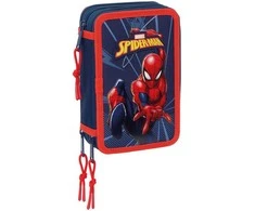 Safta Marvel Spiderman triple pencil case 37pcs