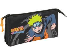 Safta Naruto Shippuden triple pencil case