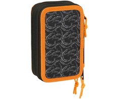 Safta Naruto Shippuden triple pencil case 37pcs