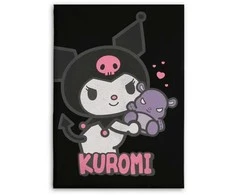 Sanrio Hello Kitty Kuromi Flannel blanket 110x150cm