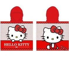 Rankšluostis Sanrio Hello Kitty microfibre poncho towel