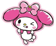 Sanrio Hello Kitty My Melody 3D cushion