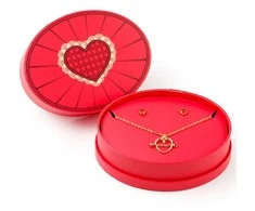 The Carat Shop Harry Potter Amortentia pakabukas and earrings gift set