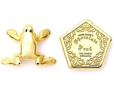 The Carat Shop Harry Potter Chocolate Frog auksinis plated stud earrings