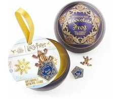 The Carat Shop Harry Potter Chocolate Frog Pin + Christmas ball