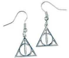 The Carat Shop Harry Potter Deathly Hallows earrings