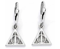 The Carat Shop Harry Potter Deathly Hallows earringss