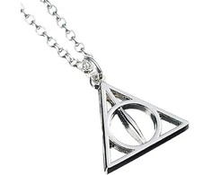 The Carat Shop Harry Potter Deathly Hallows sidabrinis pakabukas
