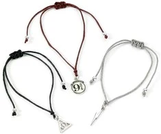 The Carat Shop Harry Potter Deathly Hallows Friendship Set 3 bracelets