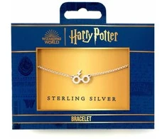 The Carat Shop Harry Potter Glasses &amp; Lightning sterling sidabrinis bracelet