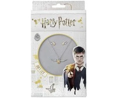 The Carat Shop Harry Potter Golden Snitch pakabukas and earrings set