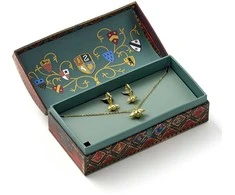 The Carat Shop Harry Potter Golden Snitch earrings + pakabukas