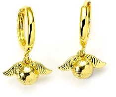 The Carat Shop Harry Potter Golden Snitch earrings