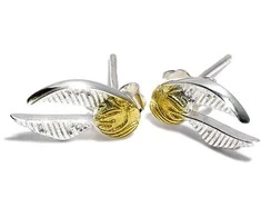 The Carat Shop Harry Potter Golden Snitch earrings