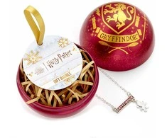 The Carat Shop Harry Potter Gryffindor Necklace + Christmas ball