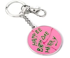 The Carat Shop Harry Potter Happee Birthdae Cake keychain