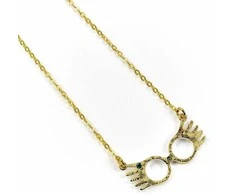 The Carat Shop Harry Potter Luna Lovegood Glasses Necklace + Christmas ball